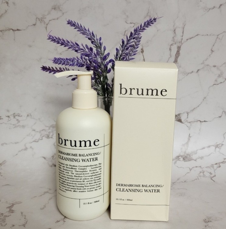 산뜻한 클렌징 워터 추천 : [BRUME] 브룸 더마바이옴 밸런싱 클렌징워터