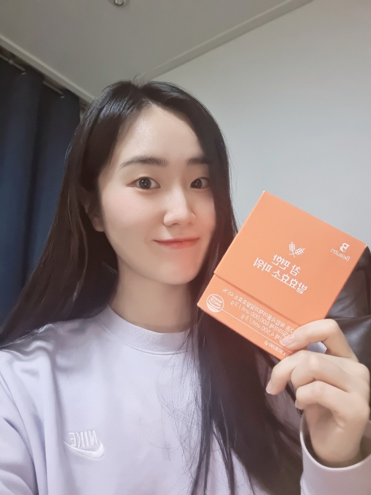 💙제품｜뷰트리｜고소한 콩가루 인절미맛 참 편한 발효효소 파워