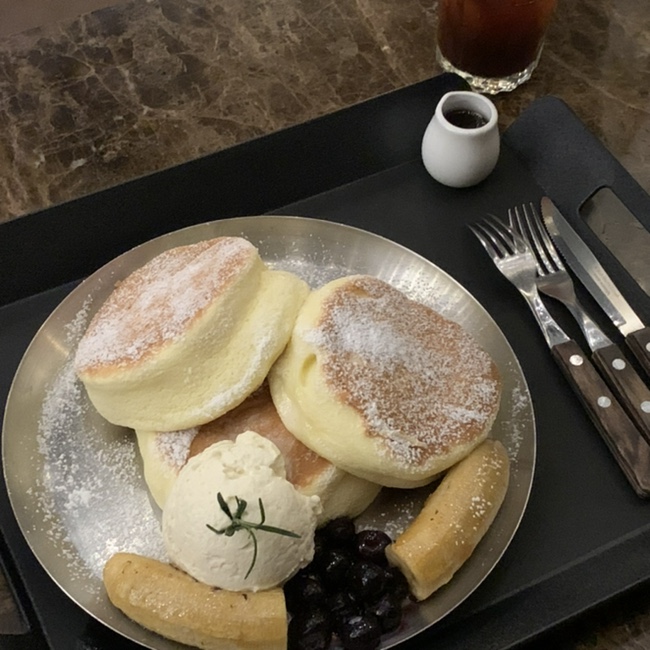 [잠실/송리단길]포송포송한 수플레 팬케이크 맛집 "젠젠 잠실점"