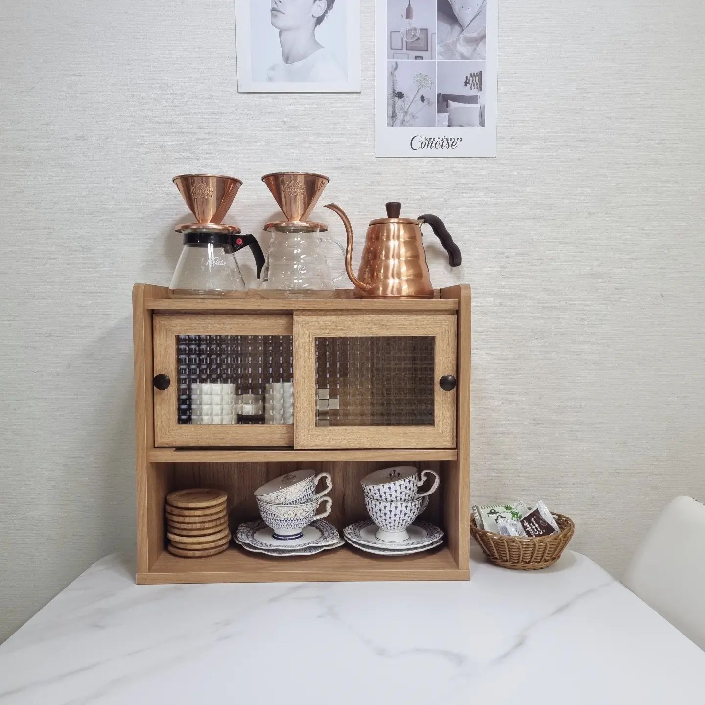 좋아하던 드립커피는 이제 집에서만☕️
우리집은 점점 내 멋대로 변하는중🙊