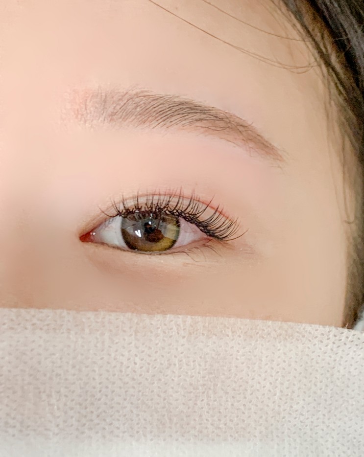 창원속눈썹연장 '마벨'에서 우아한 볼륨 C컬 연장 후기