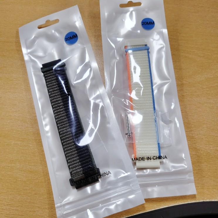 엔터콘 갤럭시워치 여름 스트랩 추천 크림색