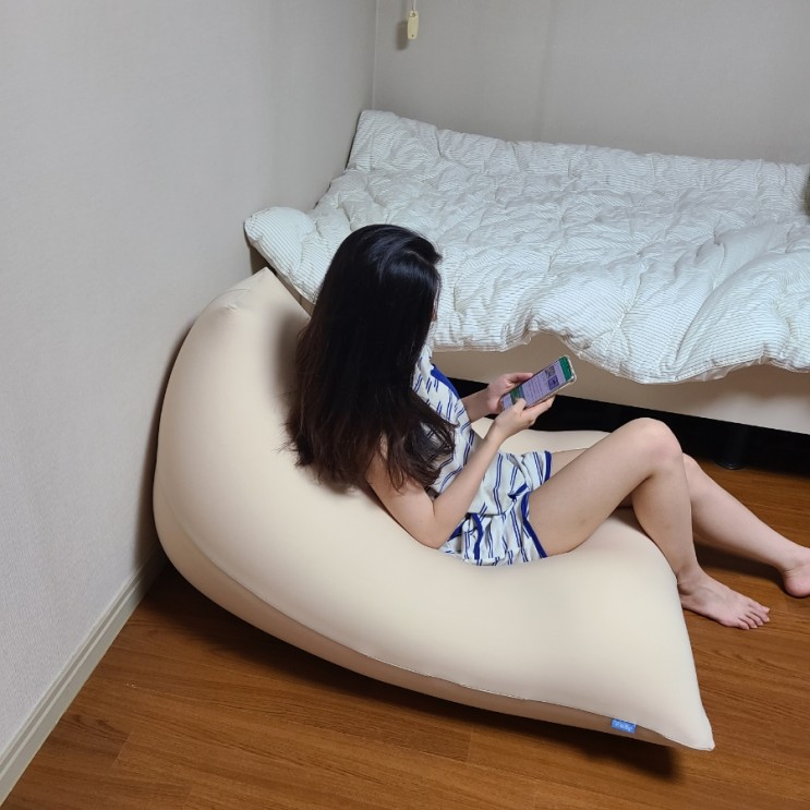 쫀득푹신하고 너무 편한 생활특권 대형빈백