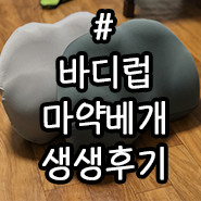 꿀잠 자고 싶어서 내 돈 주고 산 바디럽 마약베개 생생한 후기!!
