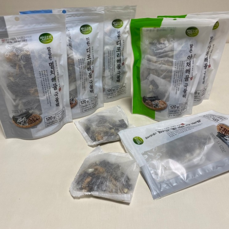 만능육수 '바다소리' 천연 조미료로 쉽게 맛내기