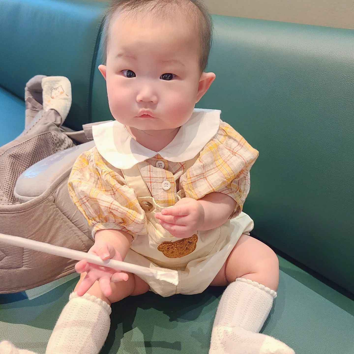 ꕤ𝙻𝚘𝚟𝚎𝚕𝚢 𝙶𝚢𝚞𝚋𝚒ෆ 𓈒𓏸︎︎︎︎
⠀
엄마빠랑 스타벅스 나들이💛
이젠 혼자서도 잘 앉아서
어디 돌아다니기도 넘나 편한거 있죵🥰
⠀
뀨뀨 계정을 하나 만들었더니
세상 업로드가 소홀해졌는데
열띠미 어매 계정에도
업로드 많이 많이 해볼게요오˃ᴗ˂
⠀
⠀