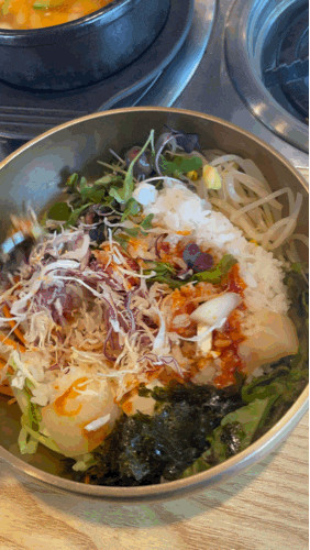 부천 중동맛집 : 앞보다 뒷고기 (점심 특선 한우육회비빔밥)