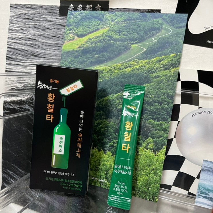[리뷰] 숙취해소제 추천 황칠타