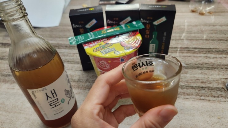 숙취해소제 추천 소주에 타먹는 숙취해소제 황칠타