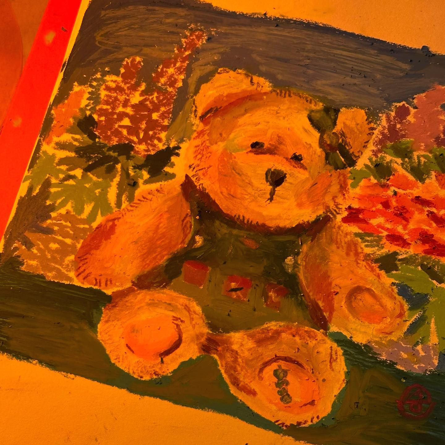 🐻🌻🐛
테디베어 케이크를 먹으며
테디베어 밀크티를 마시고
테디베어를 그리는 일이란
행복이지! ☕️
-
-
-
-
-
-
-
#일상#일기#오일파스텔#그림#보이즈베어#카페하이웨스트#🐻