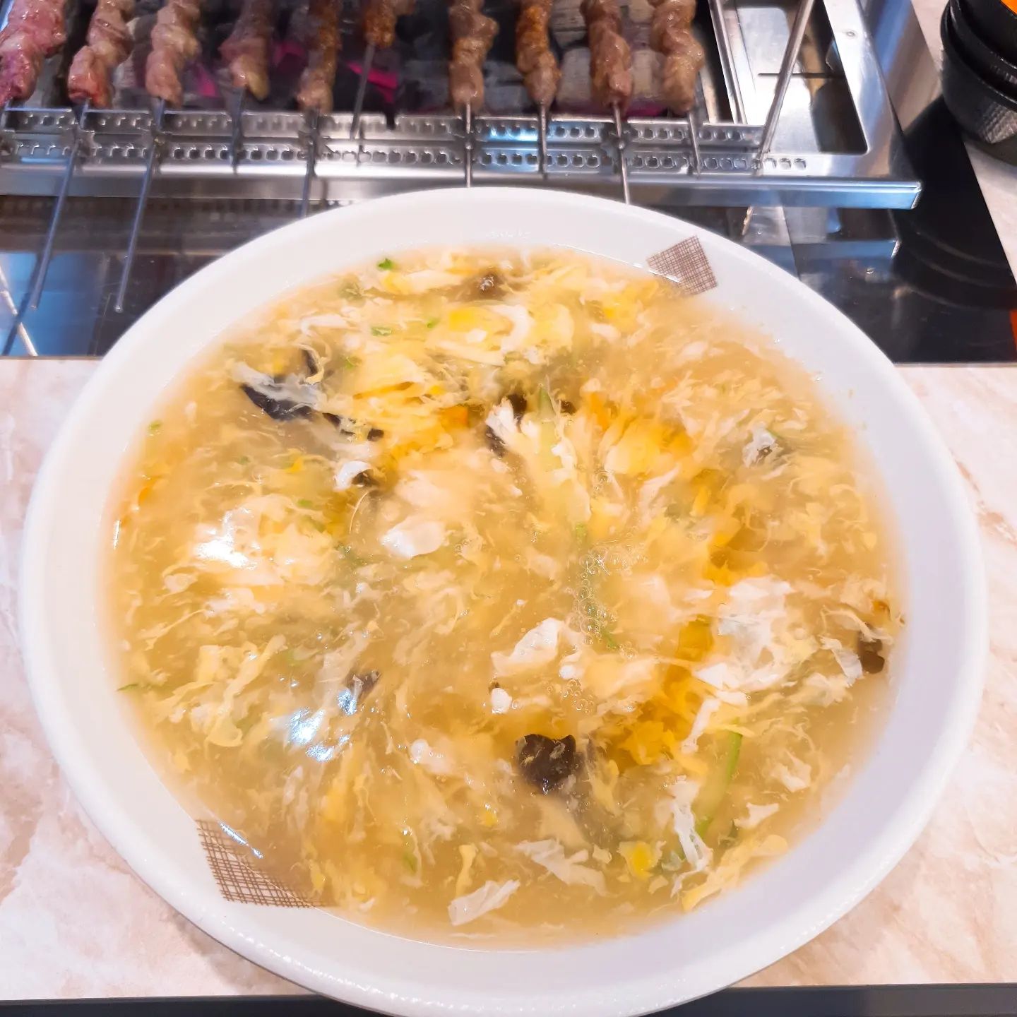 #중국식계란탕 넘넘 맛있어요.
나도 만들어볼테다~!
#배곧양쉐프양꼬치 #배곧양고기 #배곧양꼬치