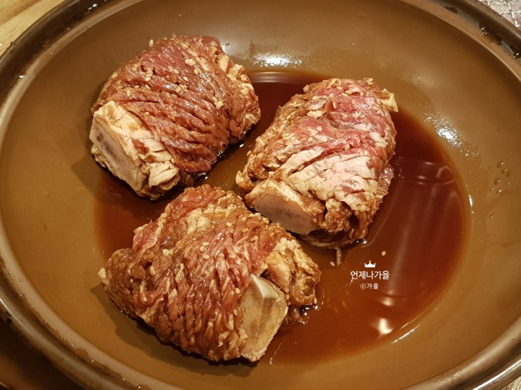 들안길소고기 승정원한우 양념소갈비 맛있네요
