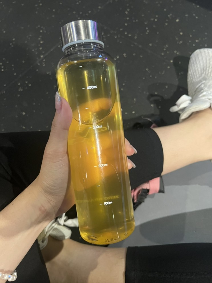 운동할땐 제로그래비티그린 아이돌물 먹고하면 효율 최고!!