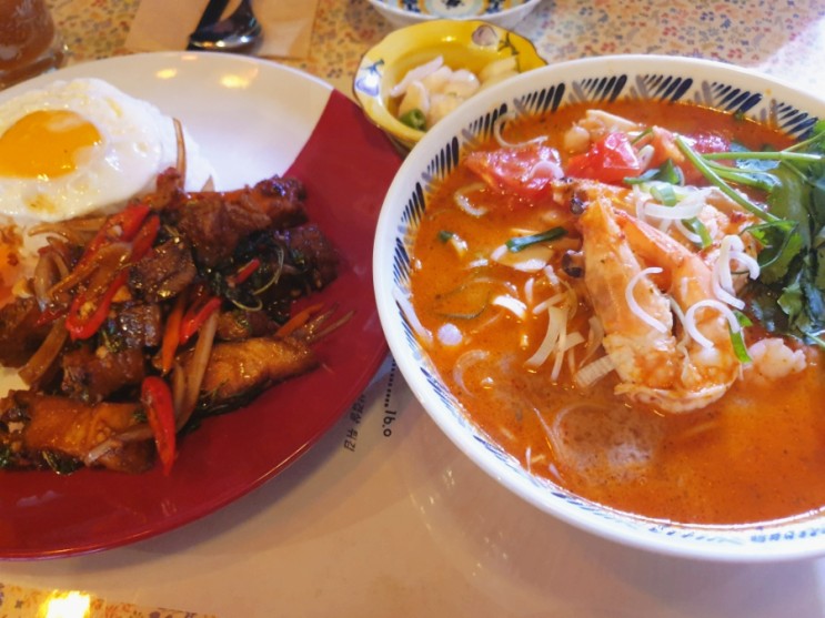 [문정 남쁠라] 반하고 온 문정동 태국 맛집 남쁠라 ♥ (문정동 회식, 데이트 추천) (태국맥주 싱하, 창 비교)