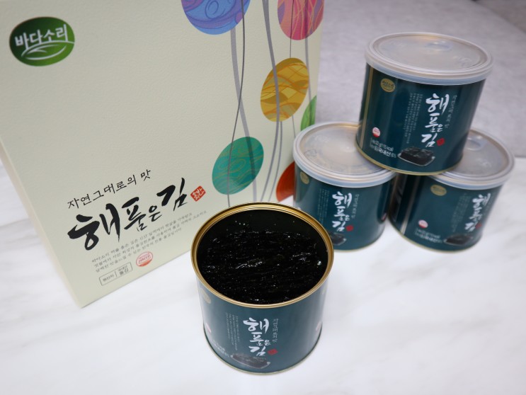 곱창김선물세트 바다소리 해품은김 축복세트