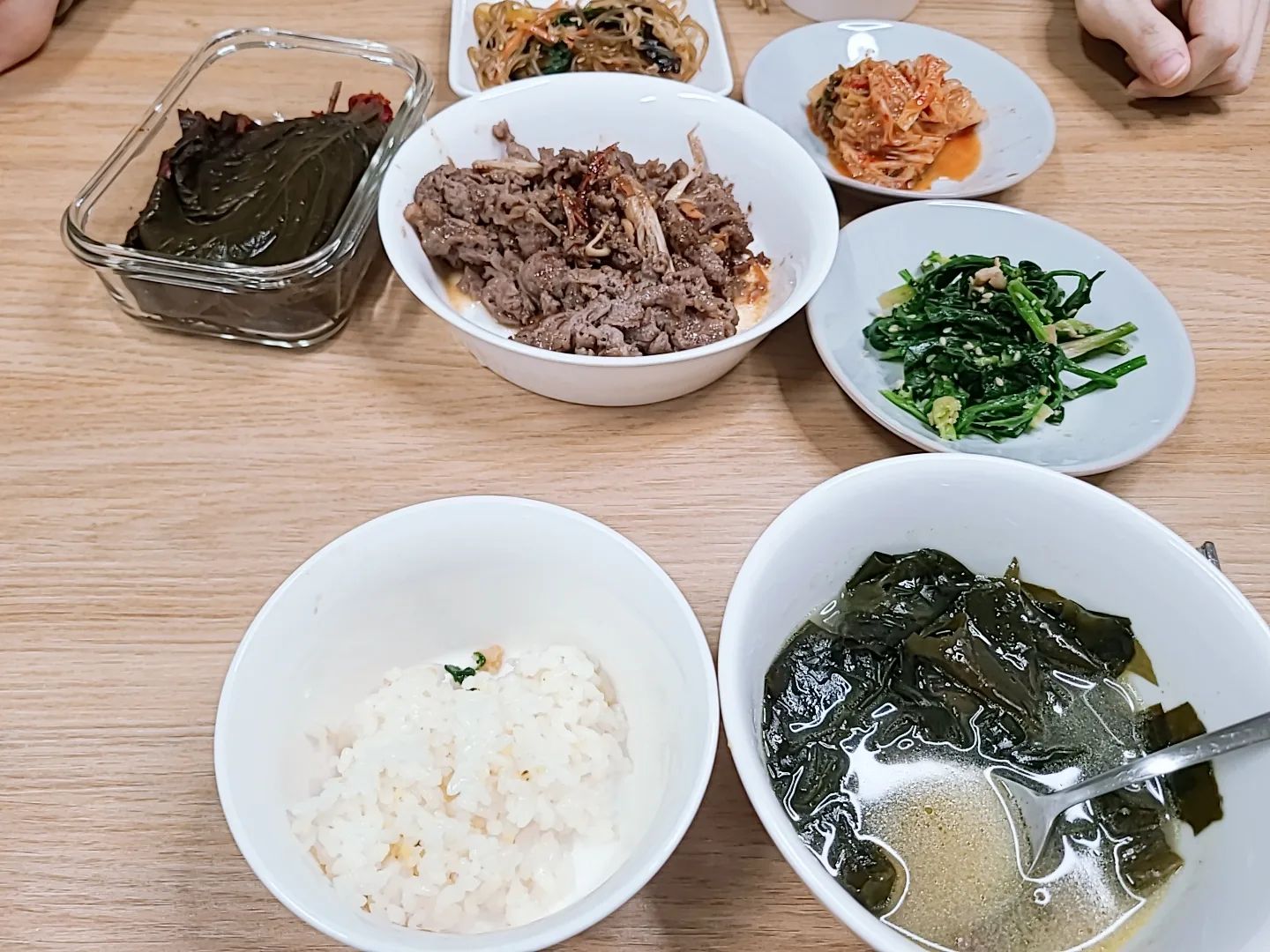 엄마표 생일상
엄마 미역국이 짱이야
