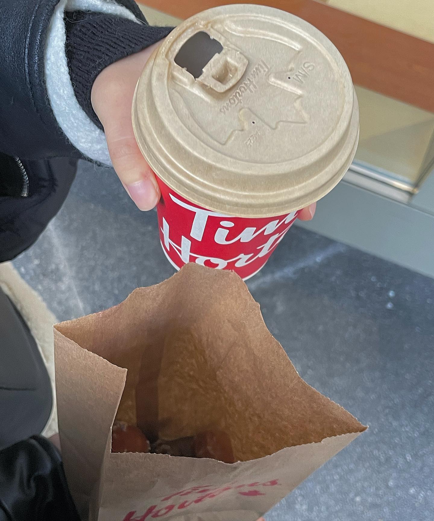 #timhortons 😋
