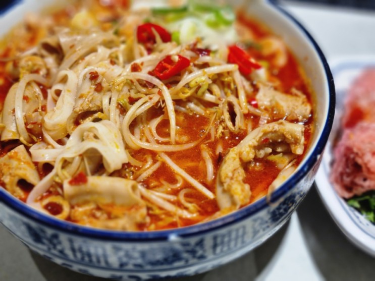 명동롯데백화점 맛집, 명동 땀땀⎮줄서는 식당 매운소곱창쌀국수의 원조!