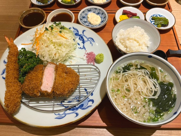 [종각역 맛집] 분지로 :: 두툼한 일식 돈까스를 맛볼 수 있는 곳 :: 새우&로스카츠, 온우동, 냉모밀