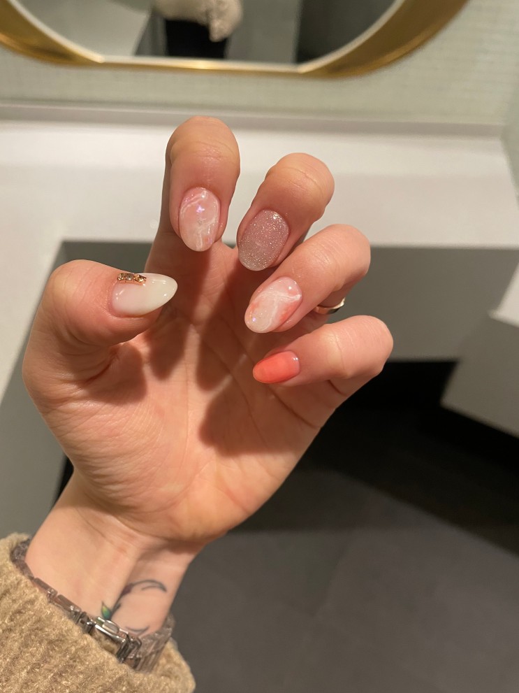 별내동네일중 퀄리티가 너무 좋았던 핸,Boutique Nail