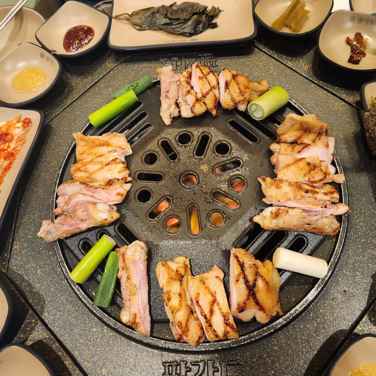 #팔각도용인수지구청점 #숯불닭갈비 #닭발