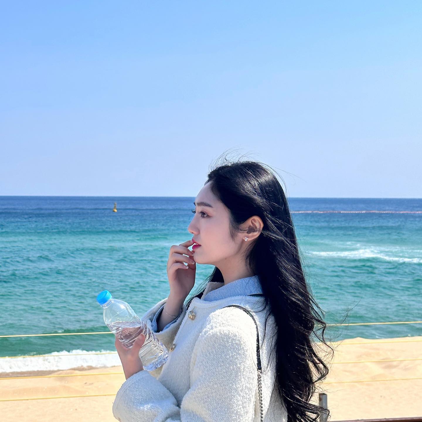 바라만 봐도 좋았던 순간 🌊🍃✨
.
.
.
#정동진 #강원도 #바다