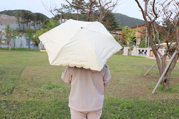 크로커다일 양산 가벼운 3단 레인앤훼밀리 예쁜 암막우산