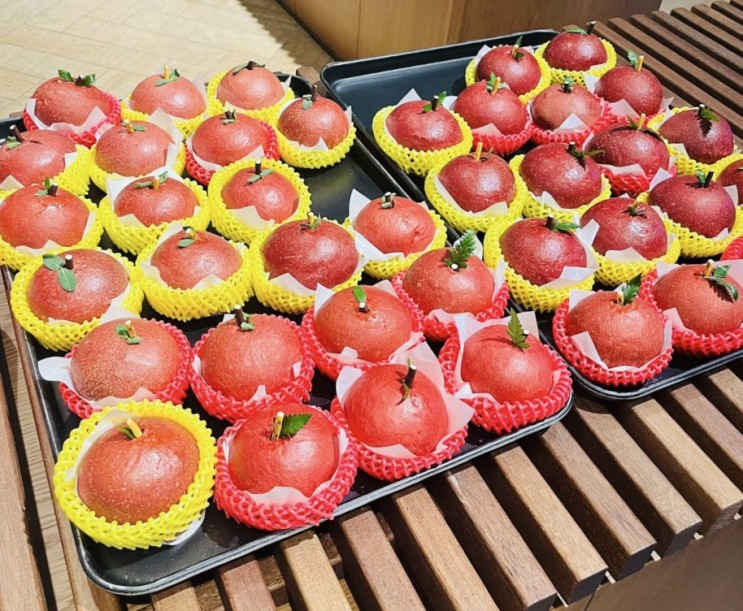대구빵 맛집 신세계백화점 수형당 선물용으로 좋은 대구 능금빵