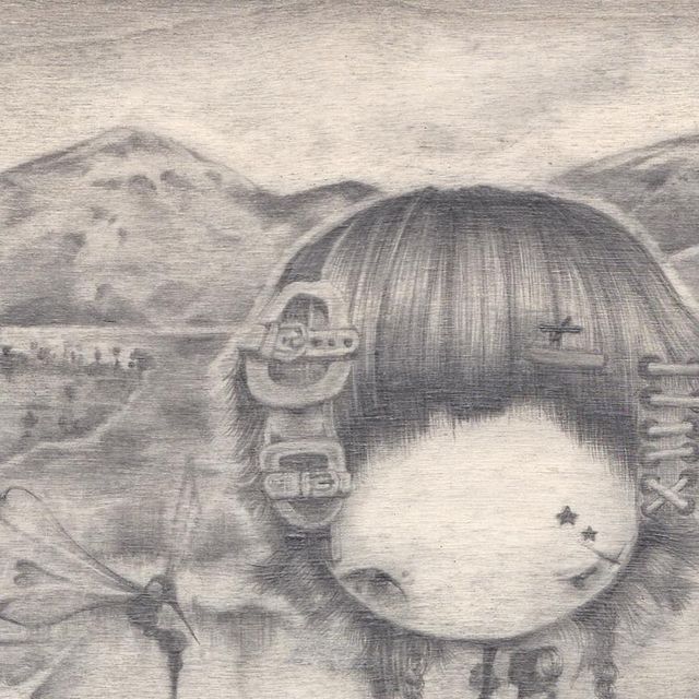Instagram on Instagram: "“I like making something that feels way in the past, yet light-years into the future.” —@gracesrealm (Grace Requejo) Grace’s monochromatic, kawaii-noir aesthetic is infused with highly stylized, cartoonish characters,