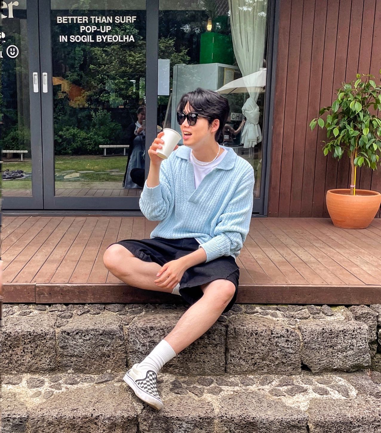 촘말로 좋수다. 공기도 맑고🍊