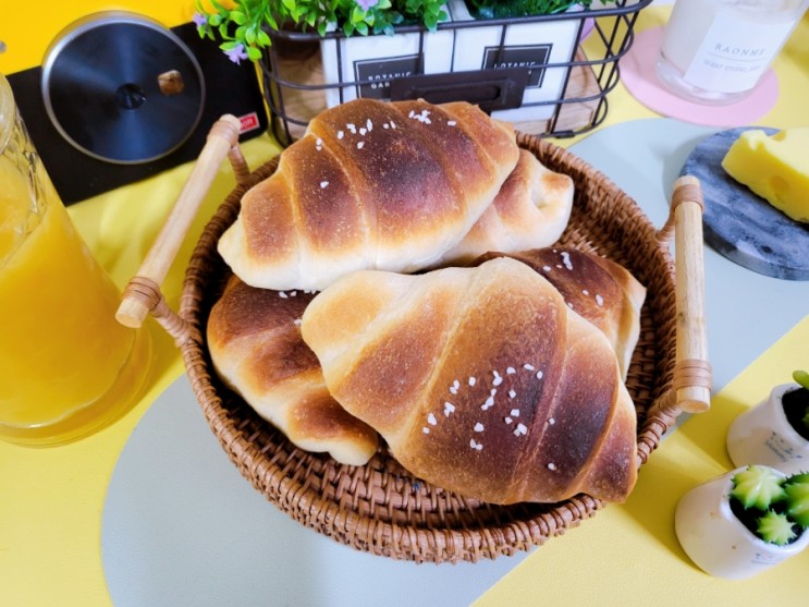 카페창업 베이커리메뉴 반죽이 필요없는 소금빵 생지 추천