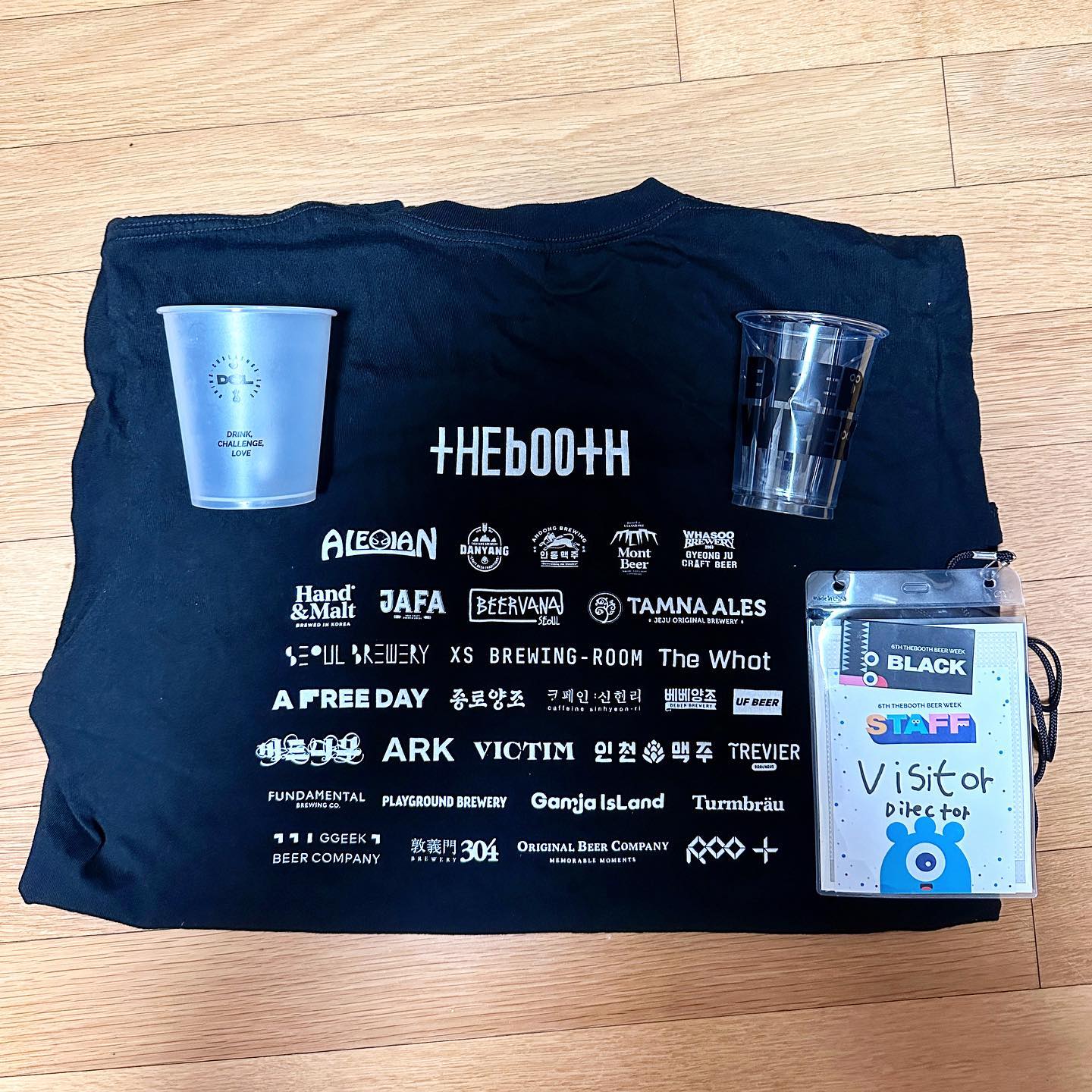 #theboothbeerweek 
2023.6/1~6/6 
비어 위크 참여해 주신 30개 브루어리 대표님&양조사님들 
정말 감사합니다.
#getreadyagain 
#peaceout 🤙🏾