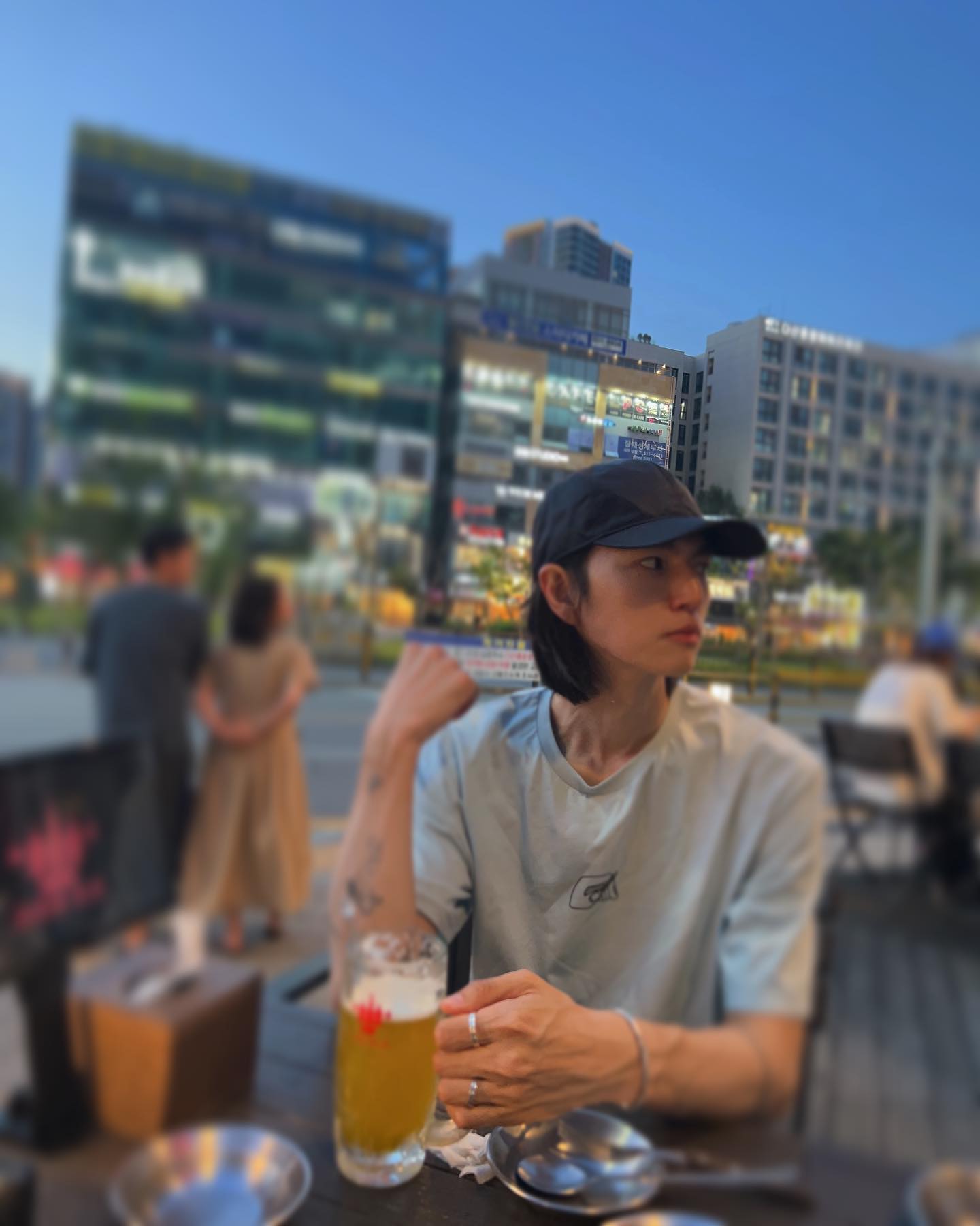 못마시는 맥주🍺
잘먹는 치킨😁