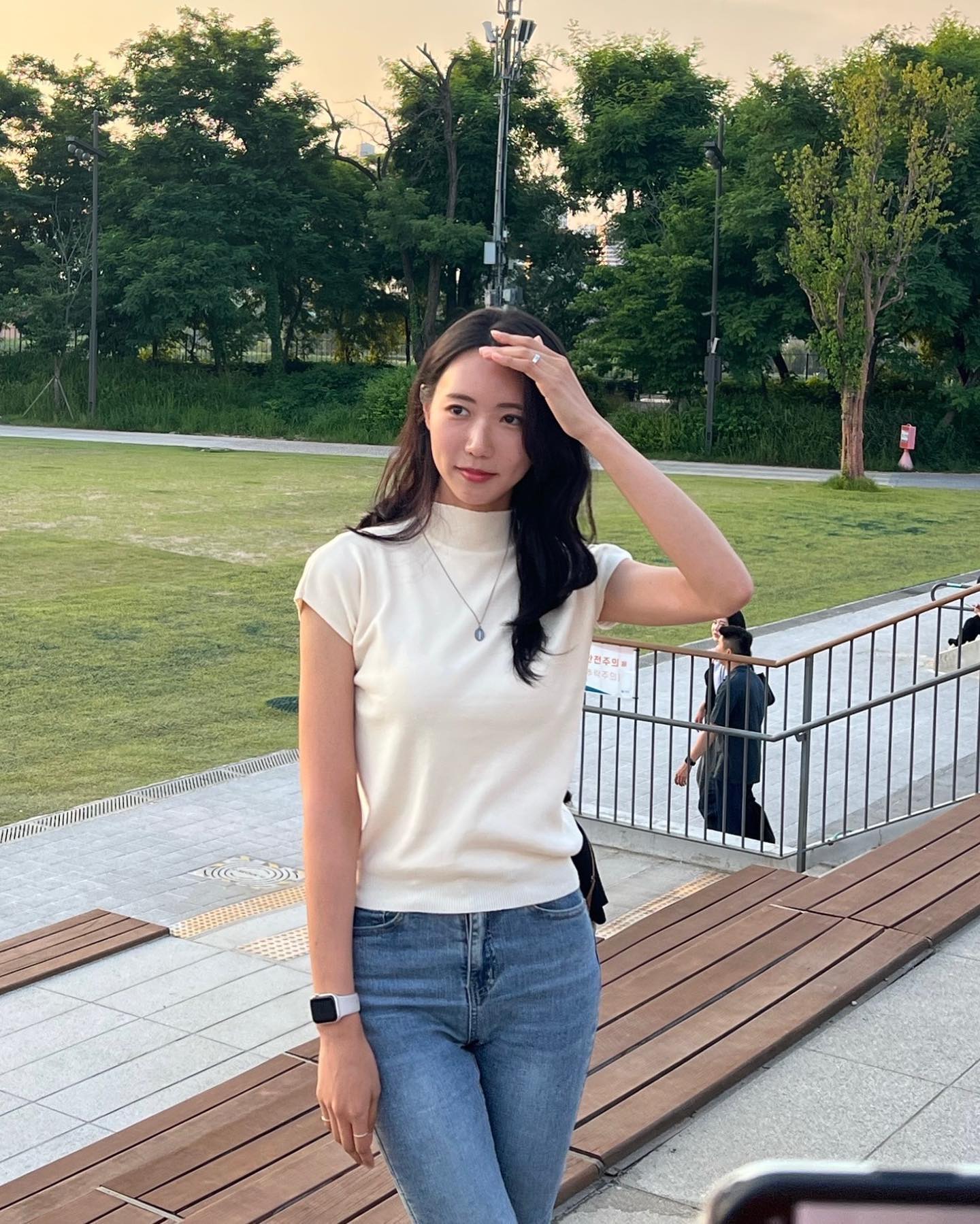 예쁘니들끼리 예쁜짓 호호호
