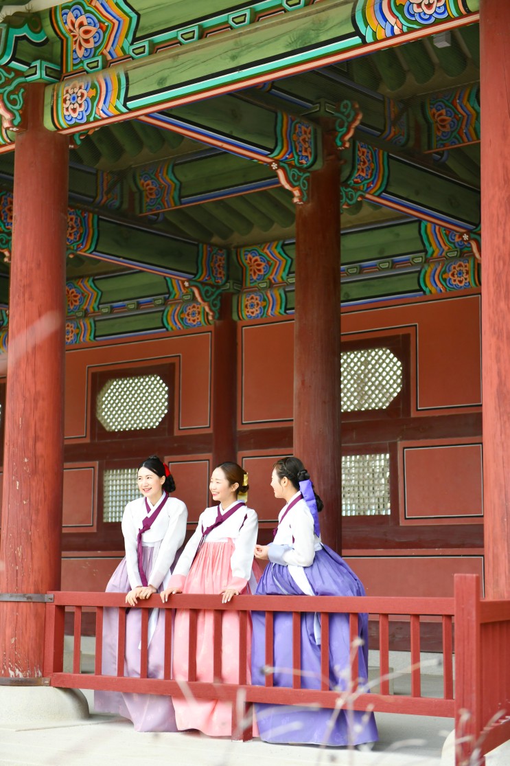서울여행 여자한복 경복궁 한복대여 :한복남: