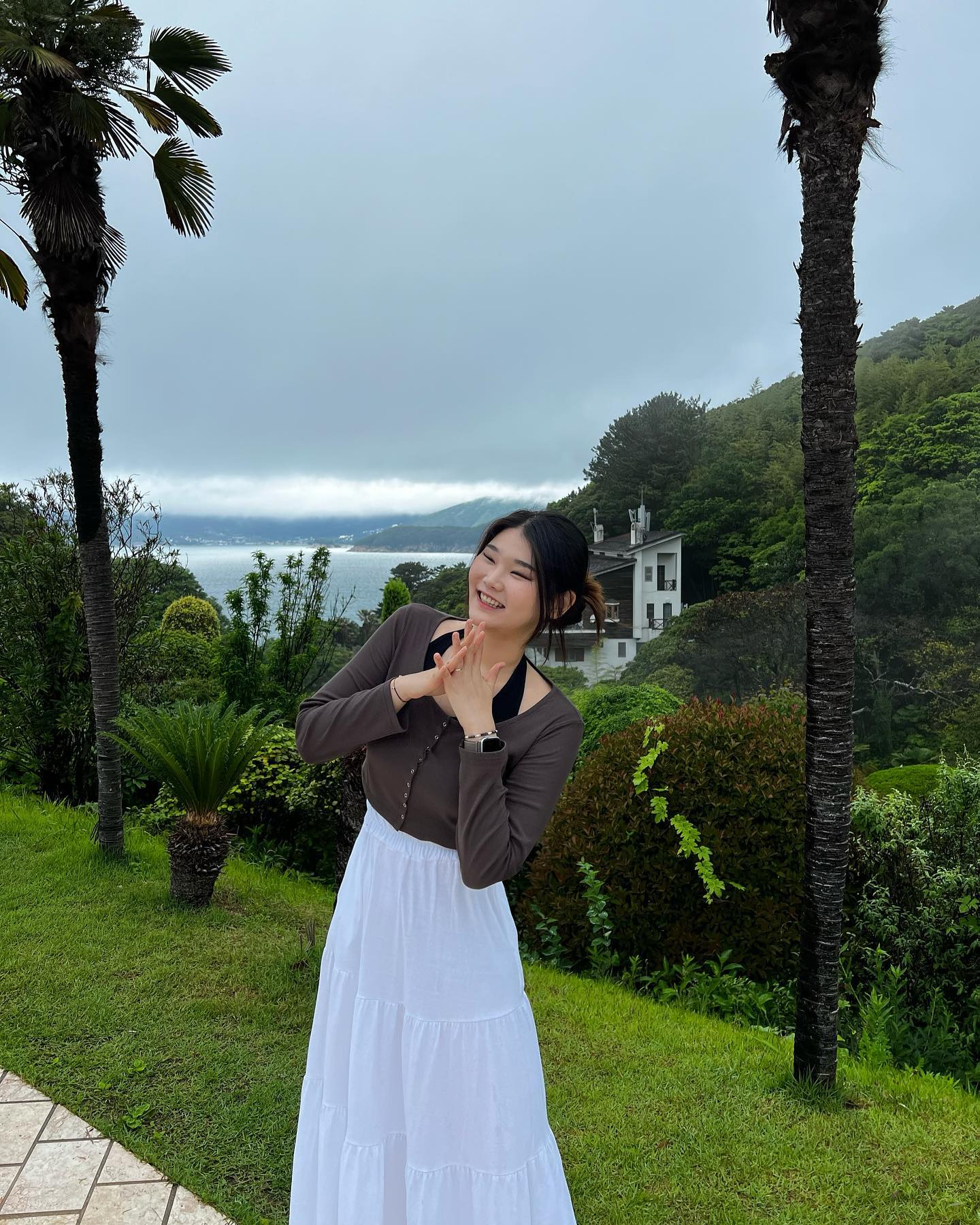 내 심장은 160bpm 
외도보타니아 언덕 올라가다가 숨 넘어갈 뻔👼🏻 5.29