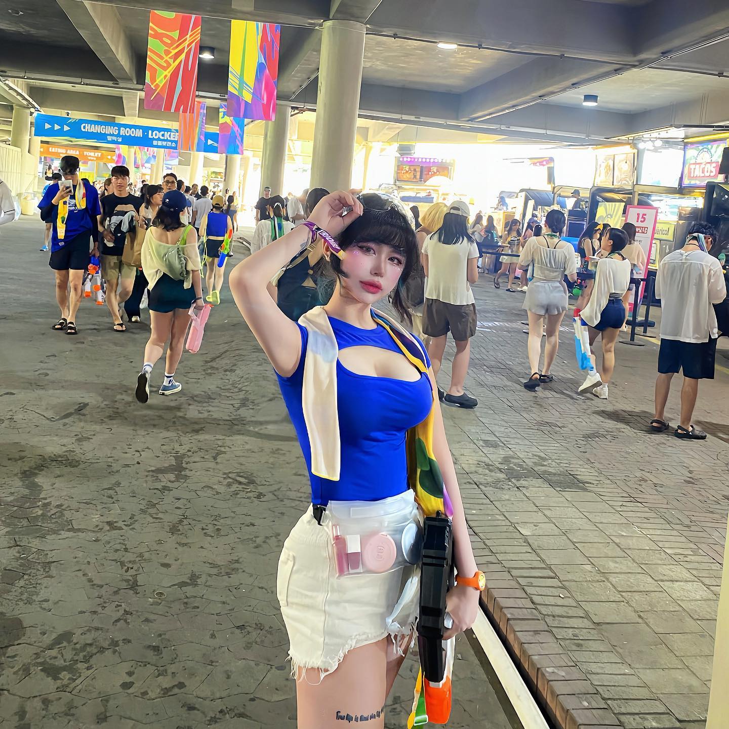 다음은 송크란이다 누가 나랑 갈래😎 #워터밤