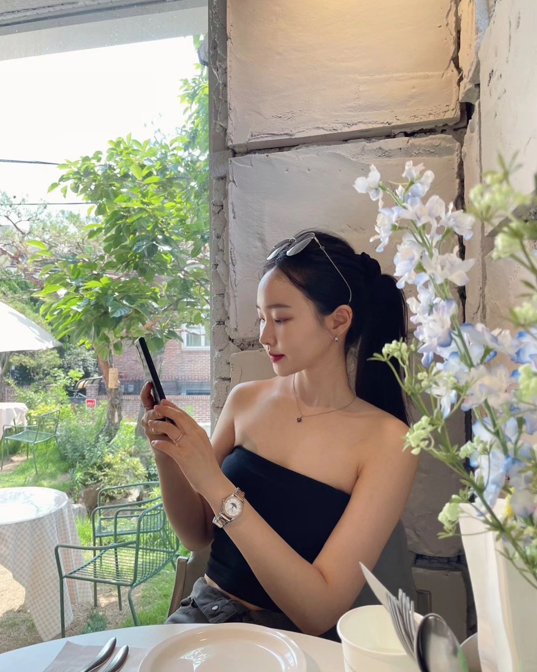 모처럼 내려놓고 나온 데이뚜인데 날씨 33도 실화인가요🫠