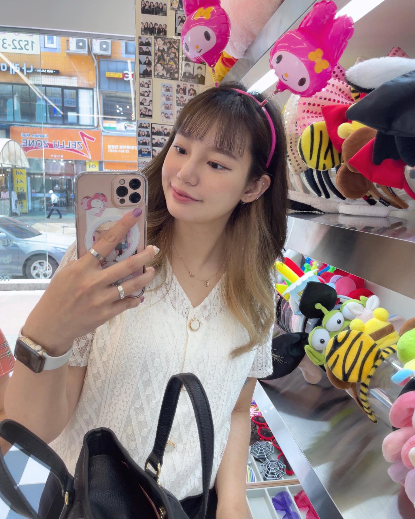 지난 주말 언니랑 하민,하온이랑 
네컷사진 찍고왔다💕