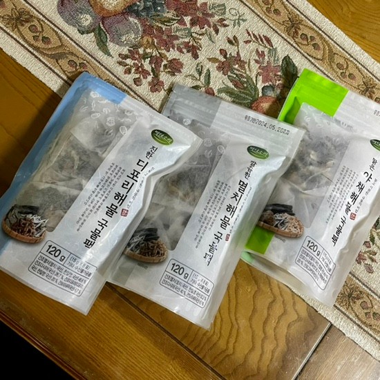 만능육수로 반찬 뚝딱 만든 바다소리 천연 해물 국물 팩