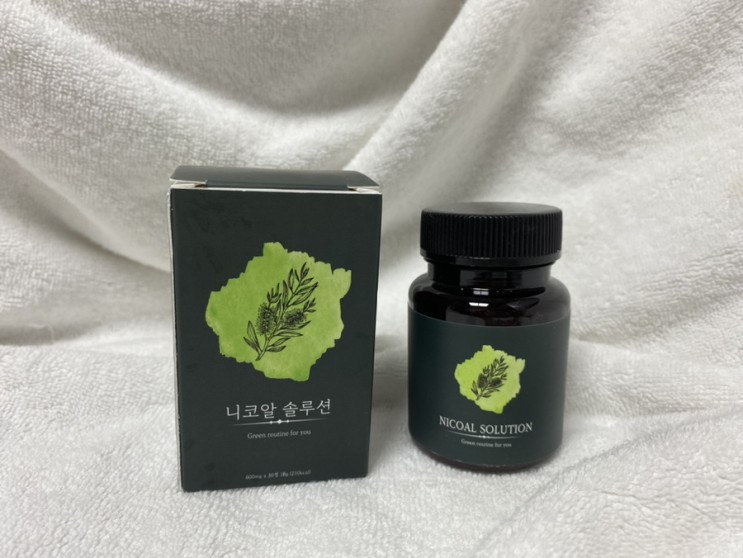 에에빗 니코알솔루션 숙취 니코틴 특허성분 [후기]