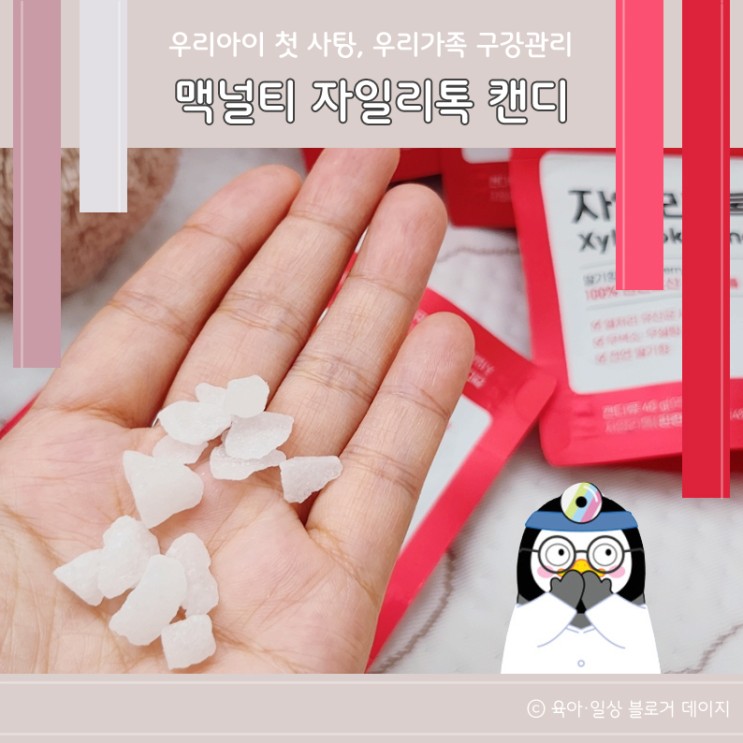 * 우리아이 첫 사탕 핀란드산 100% 자일리톨 : 맥널티 펭수 자일리톡 *