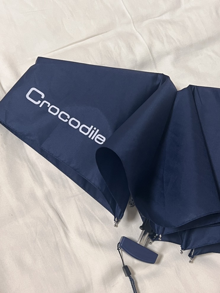 [Crocodile] 크로커다일 3단 솔리드 사각 우양산_