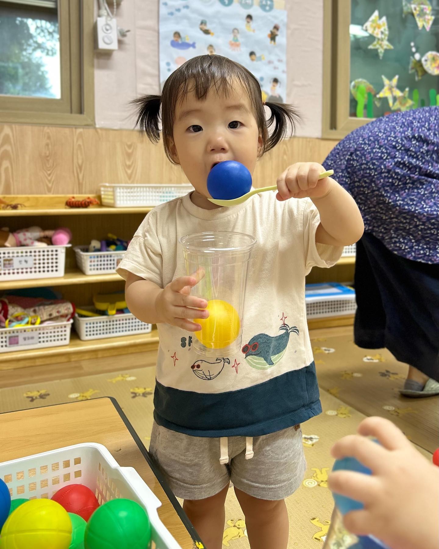 둘째 윤하루루의 어린이집에서의 하루❤️
딸래미 같은 우리 아덜 귀여워잉