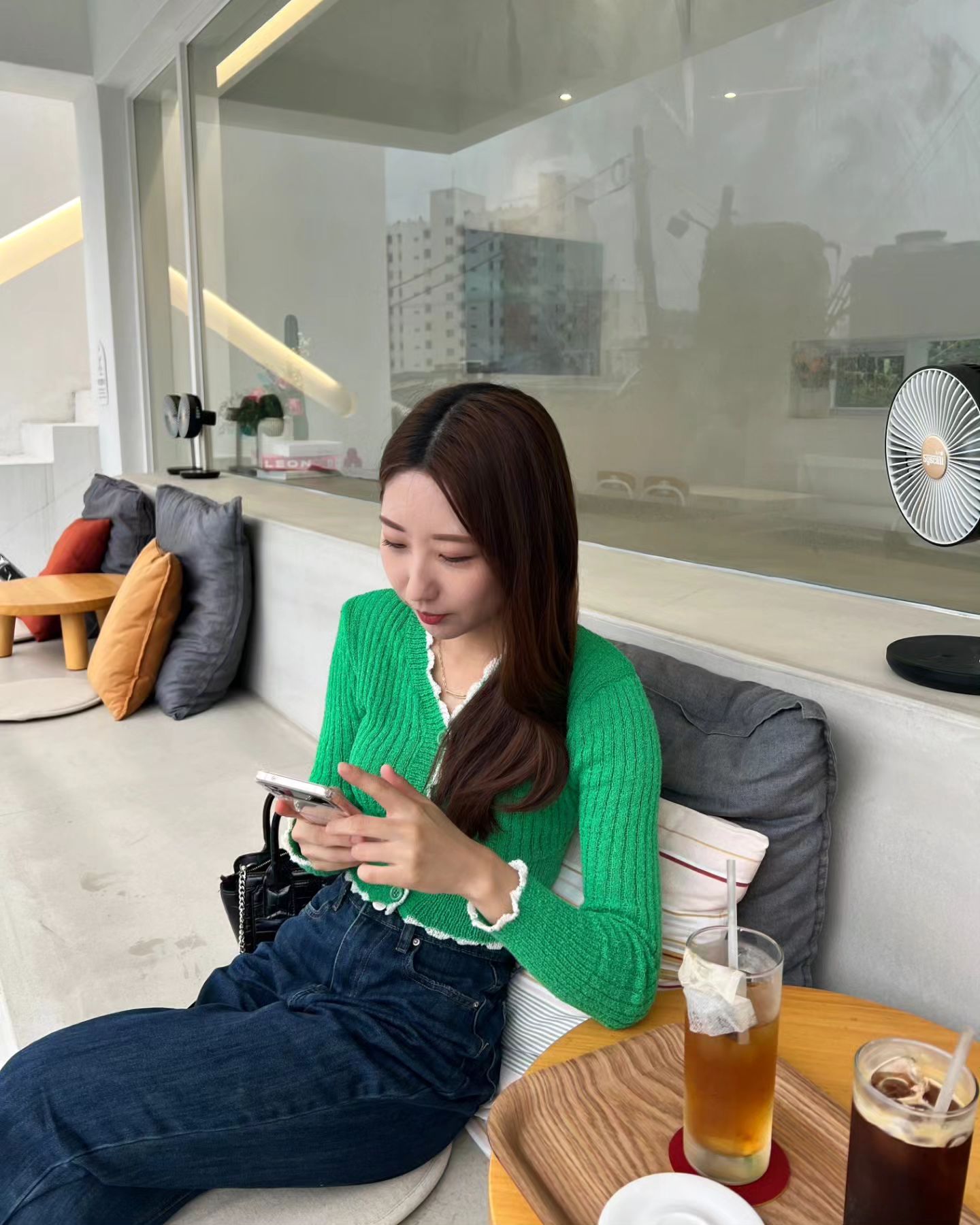 긴머리로 접어든 근황 🌱🌿