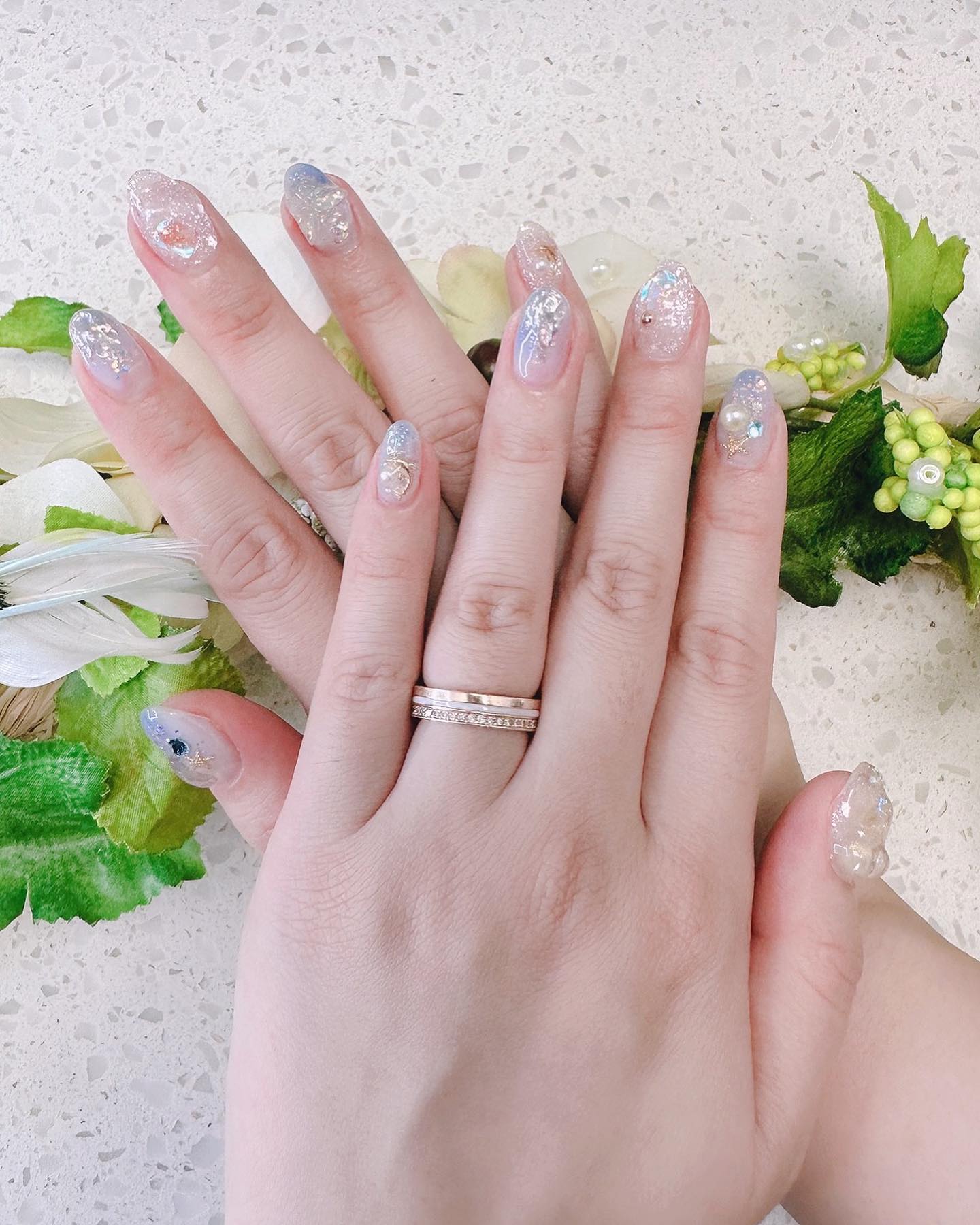.
오늘 새로운 여름 네일 장착!!!!
진짜 너무 맘에 든다~💕 
블링블링 내스타일이야!!!
.
#네일아트 #네일스타그램 #네일모아 #네일 #nailart #뷰티스타그램