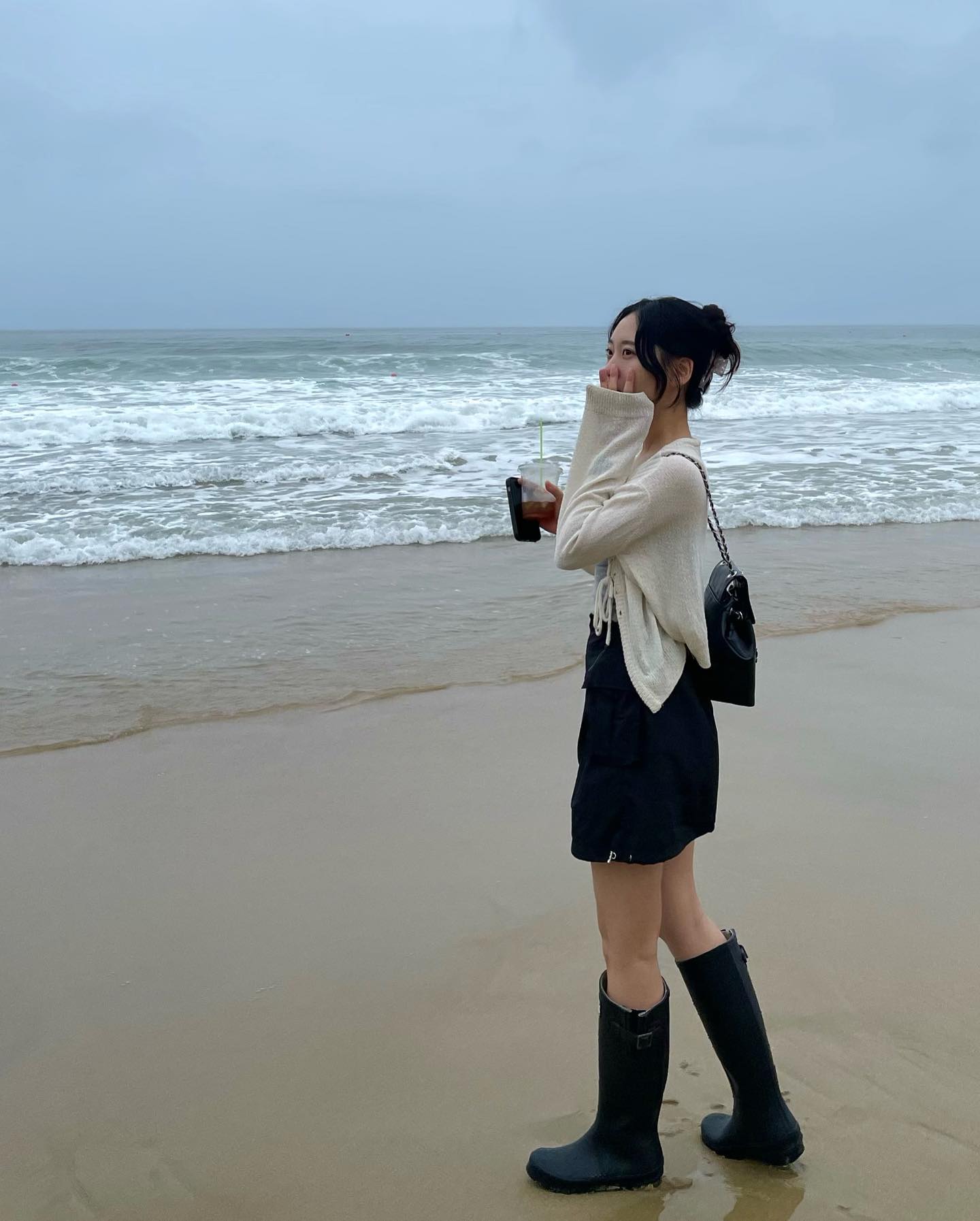 비온뒤 맑음을 기대했지만 ..🌧️