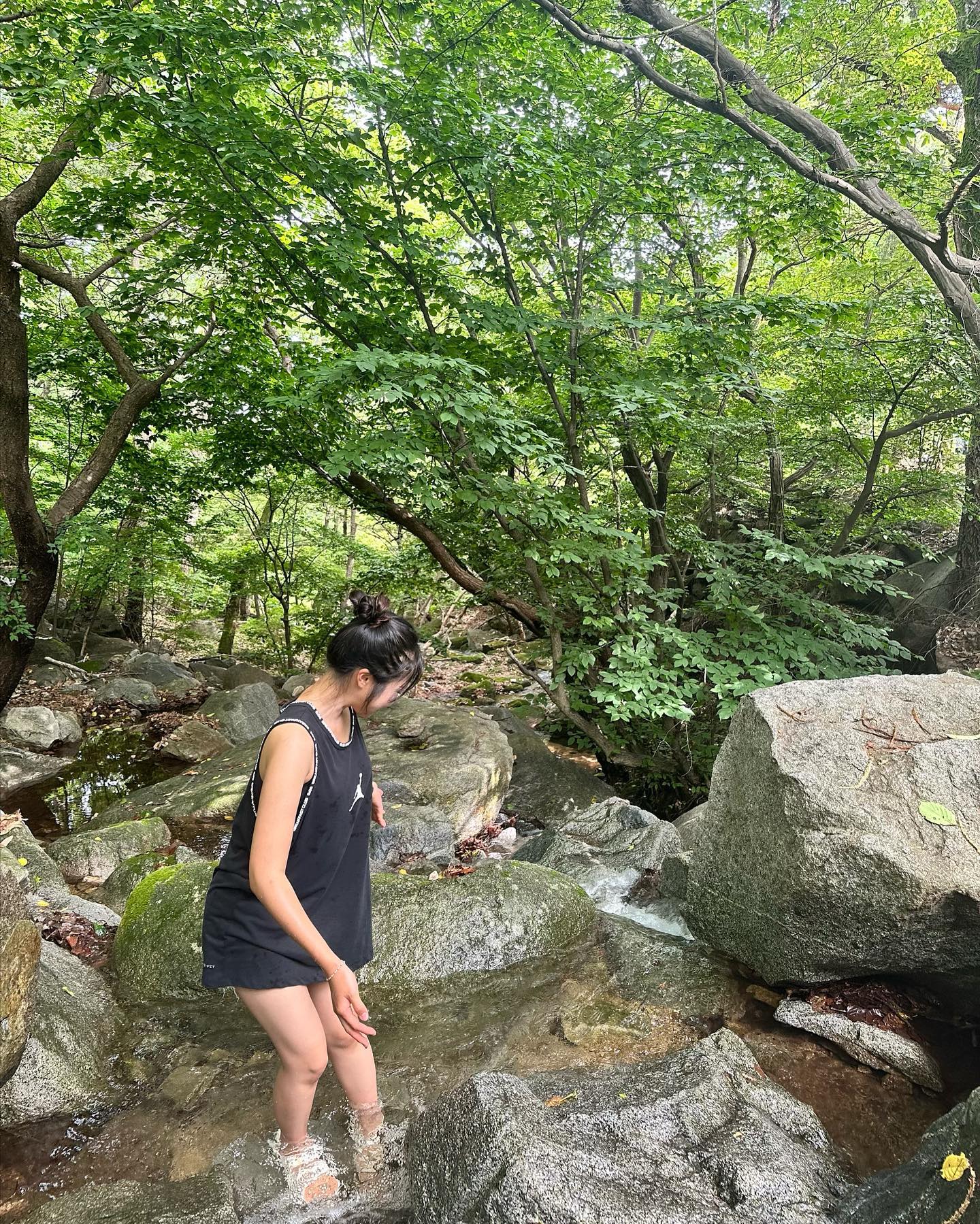 여름♡ 
#계곡 #캠크닉 #캠핑 #물놀이 #여름 #🌿