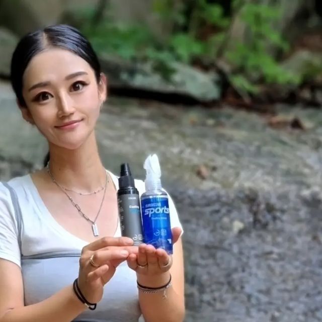 빛나는승현✨️ on Instagram: "#광고 옷에 뿌려 사용하는 스포츠 쿨링 스프레이🌊 땀은 사라지고 상쾌함만 남는다✨️ #제품제공 @surgecool 지난주 주말 충북 100대명산을 1일2산으로 다녀왔는데