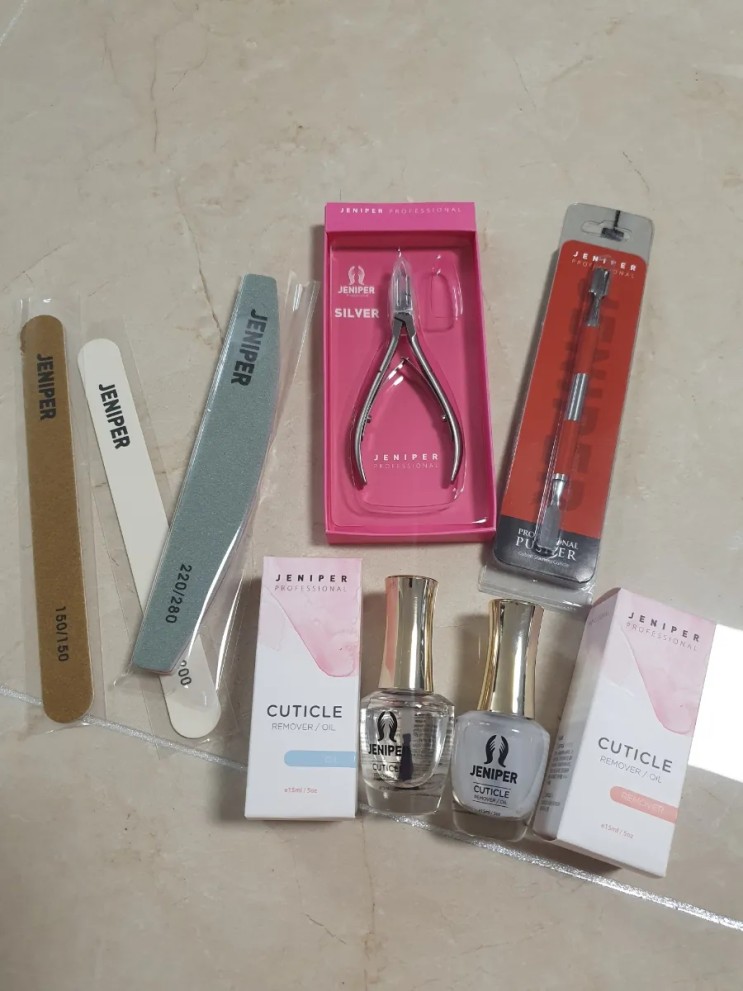 제니퍼 셀프 네일케어 7종 세트
